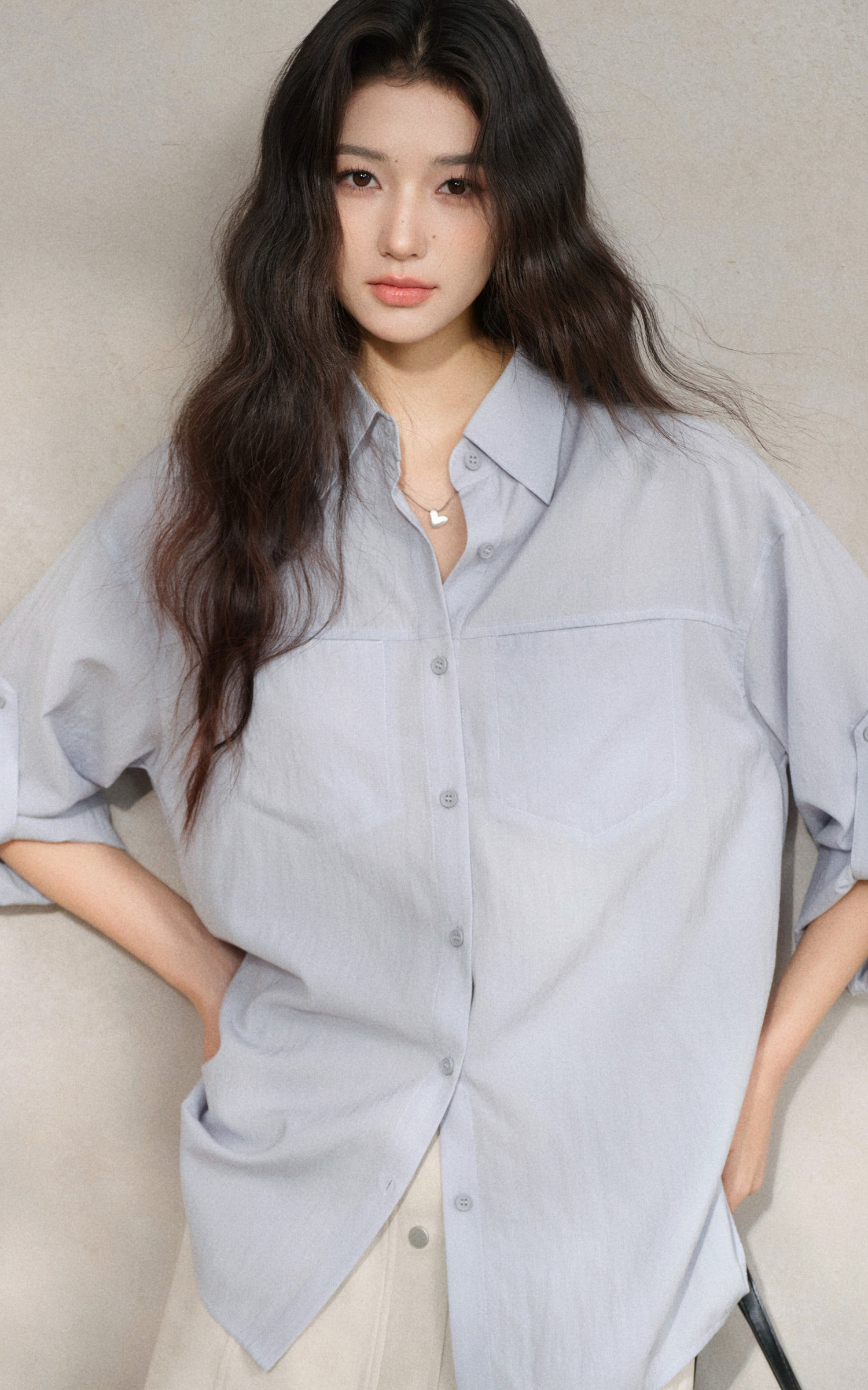 Sleepy Bunny Cloud Mist Relaxed Shirt