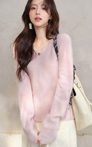 Sleepy Bunny Soft Knit Top & Leopard Midi Skirt Set
